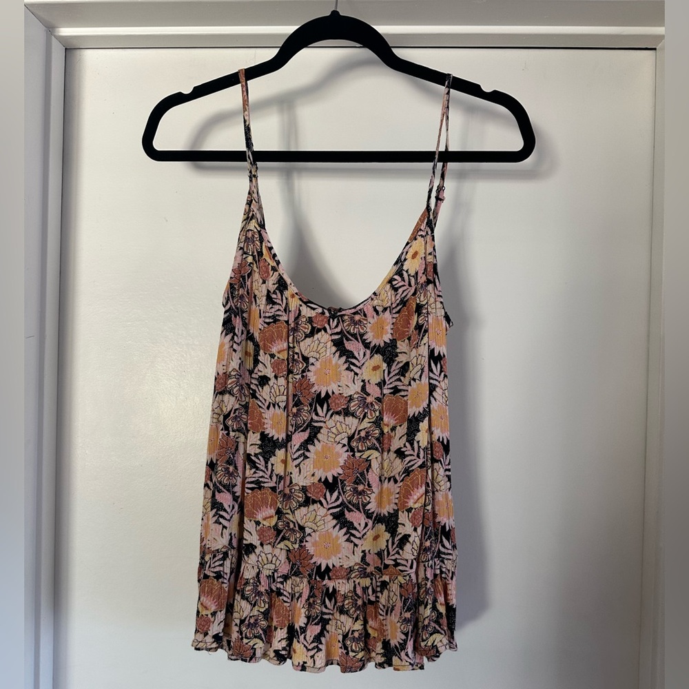 Volcom Floral Tank Top